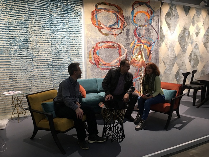 ������� ������ ��������� ������� � �������� Salone del Mobile.Milano Moscow 2018